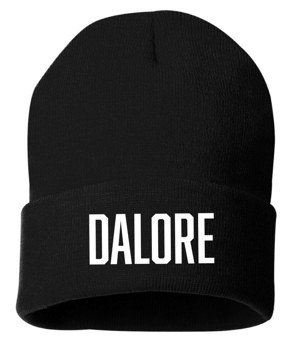 Dalore "Bold" Black Beanie