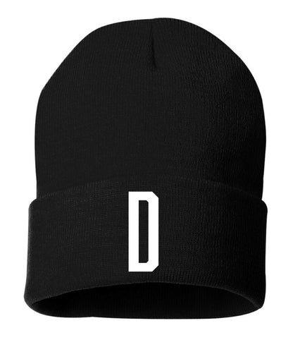 Dalore "Bold" Black Beanie