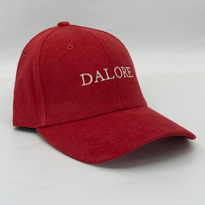 Red Dalore "Corduroy" Dad Hat