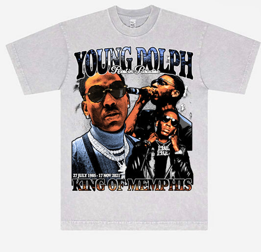 Young Dolph "King of Memphis" Graphic Tee