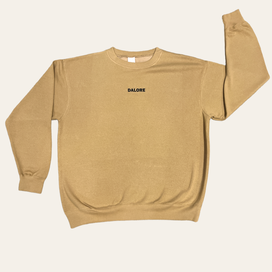 Dalore Tan "Members Only" Crewneck