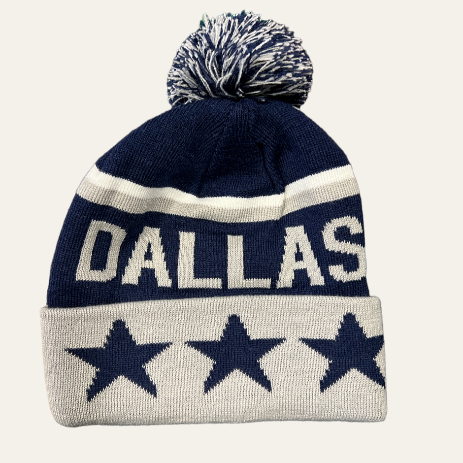 Dalore "Dallas" Knit Pom Beanie