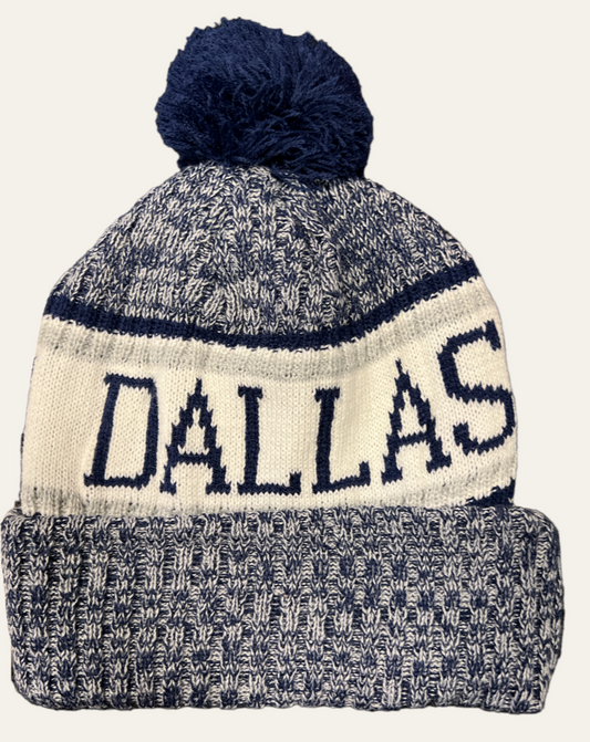 Dalore "Dallas" Knit Pom Beanie