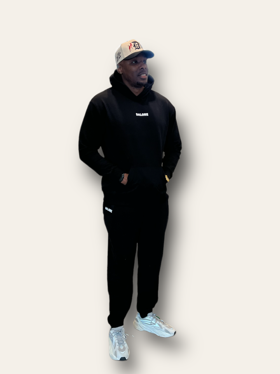 Black Dalore "Members Only" Jogging Set