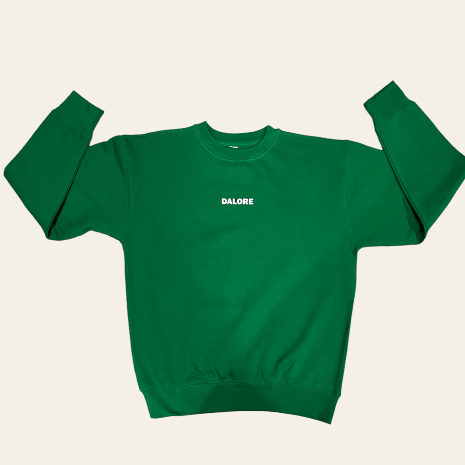 Dalore Gorge Green "Members Only" Crewneck