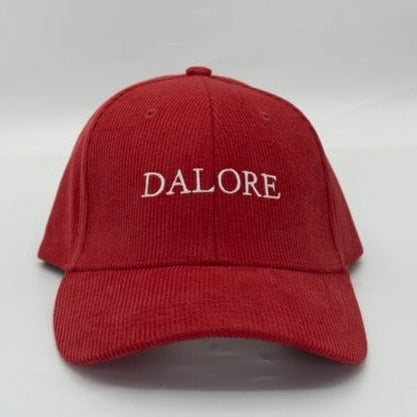 Red Dalore "Corduroy" Dad Hat